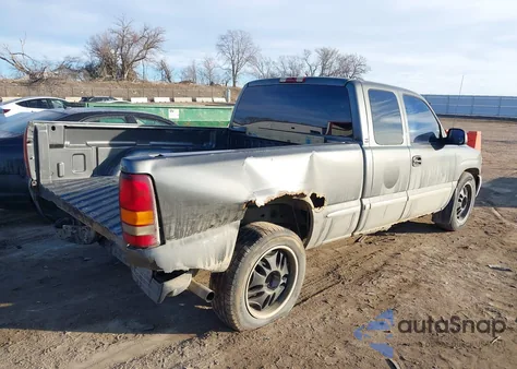 2002 GMC Sierra 1500 Sle из США, поврежденный, VIN 1GTEC19V12Z183098